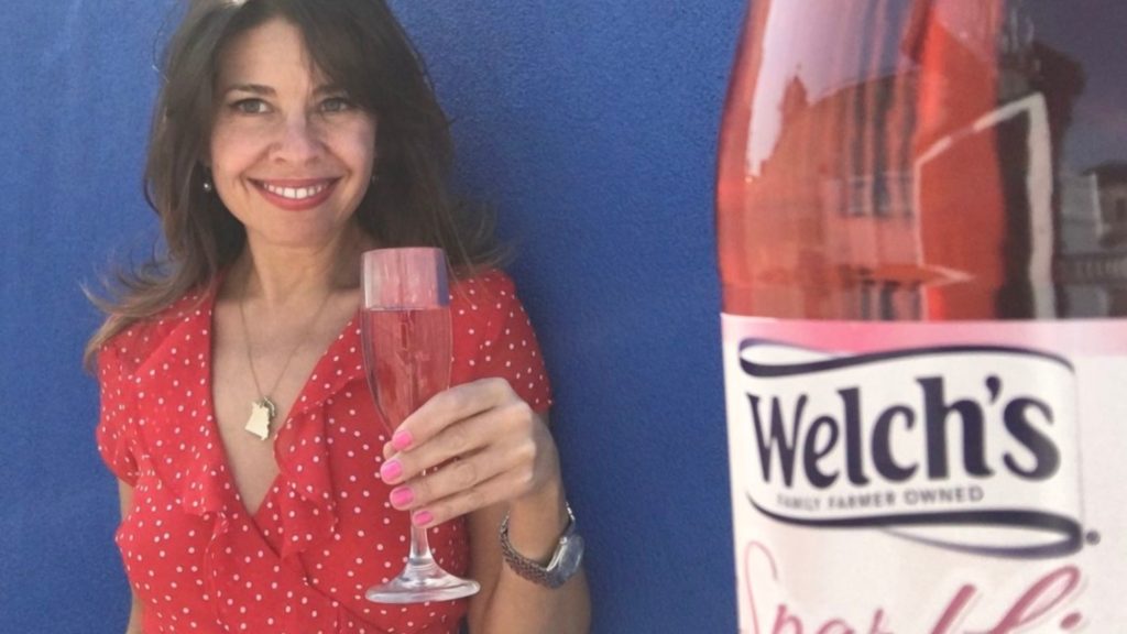 video marketing for welch's sparkling rose