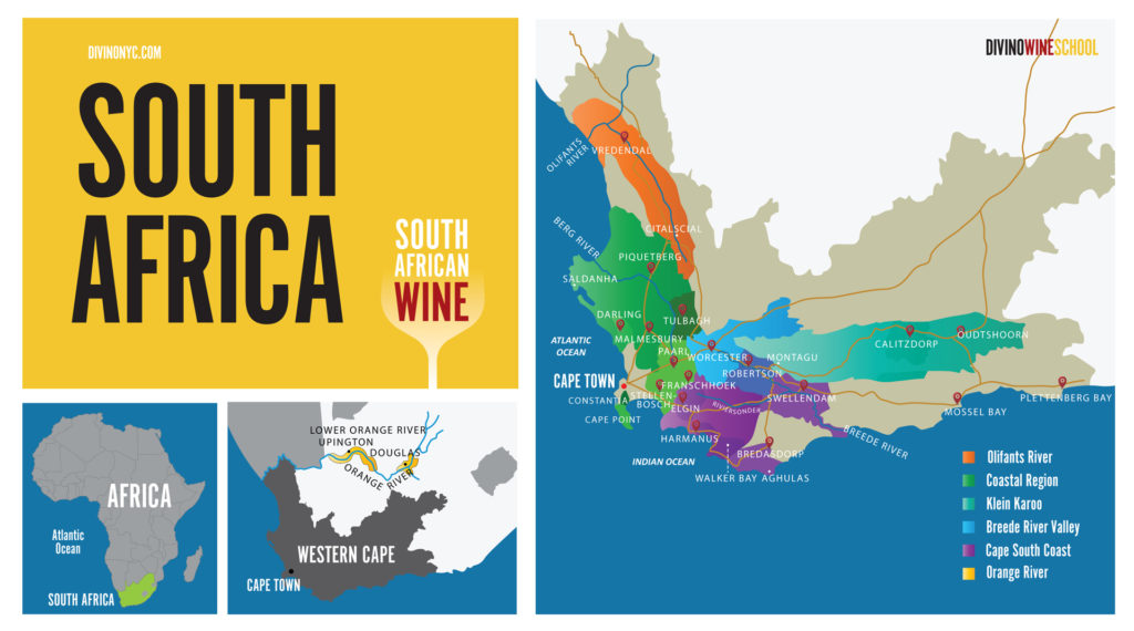 South African Wine - Wine Regions of South Africa