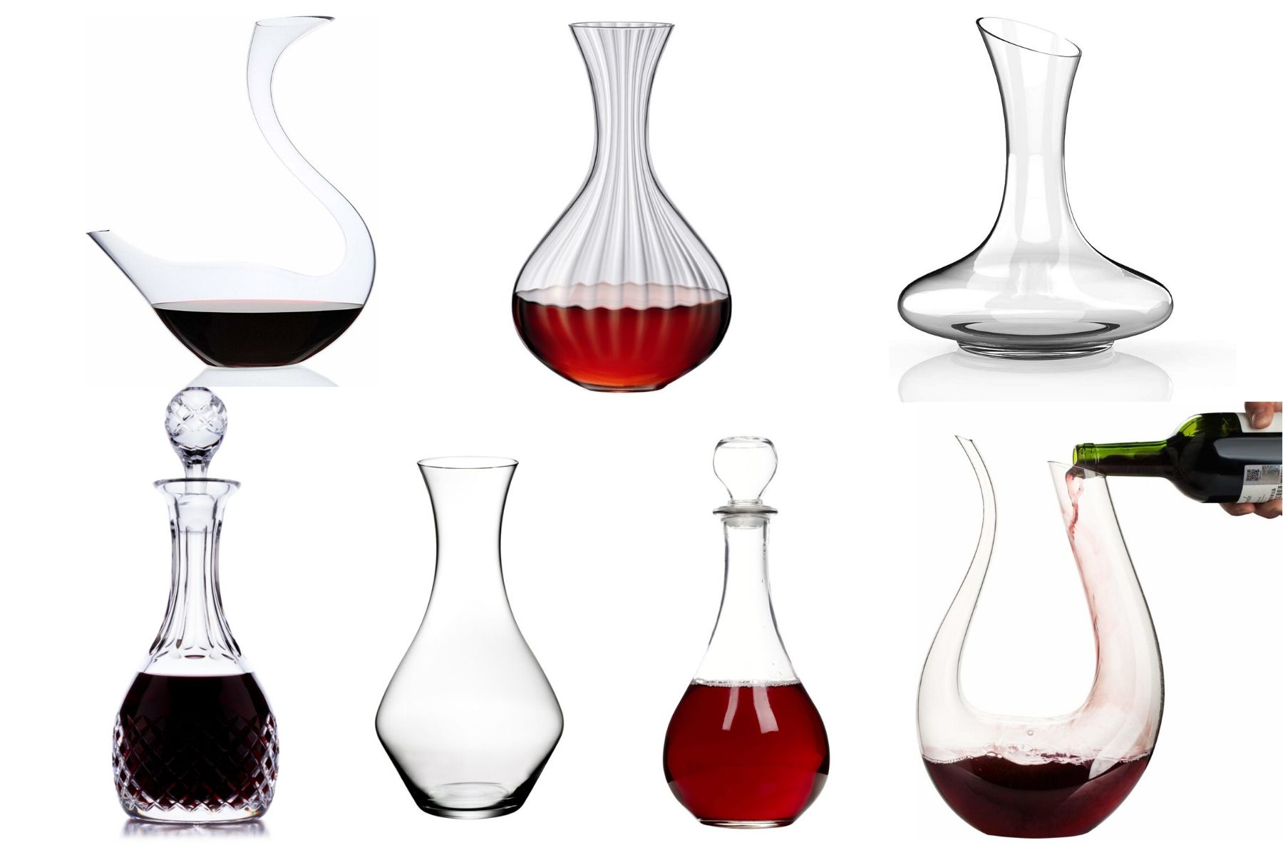 Difference between Decanters and Carafes