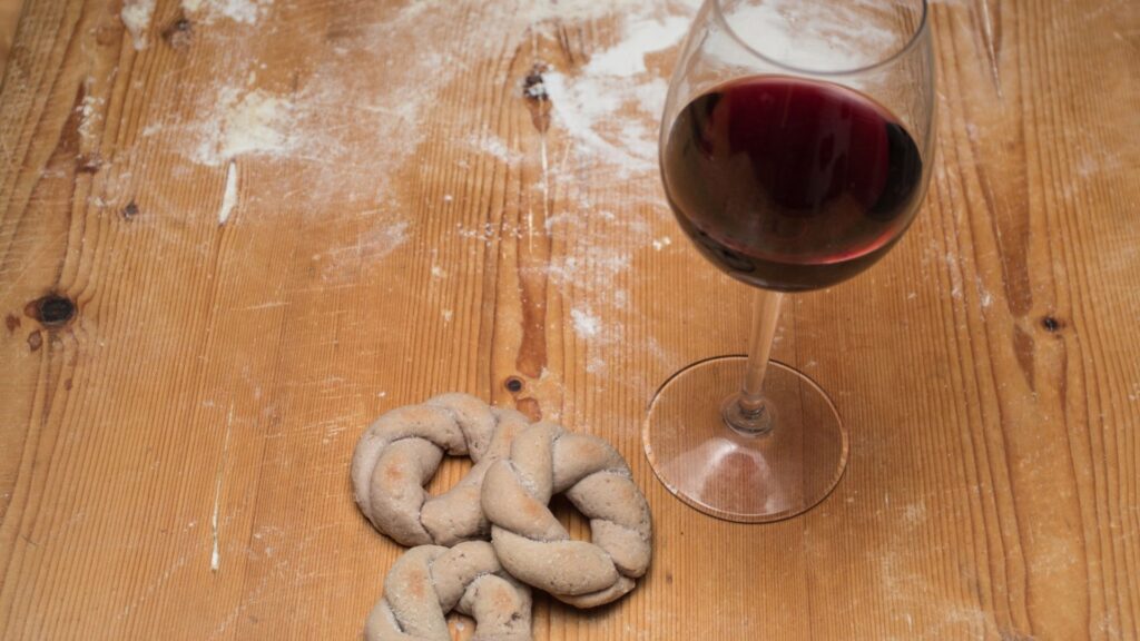 italian wine cookies ciambelline al vino